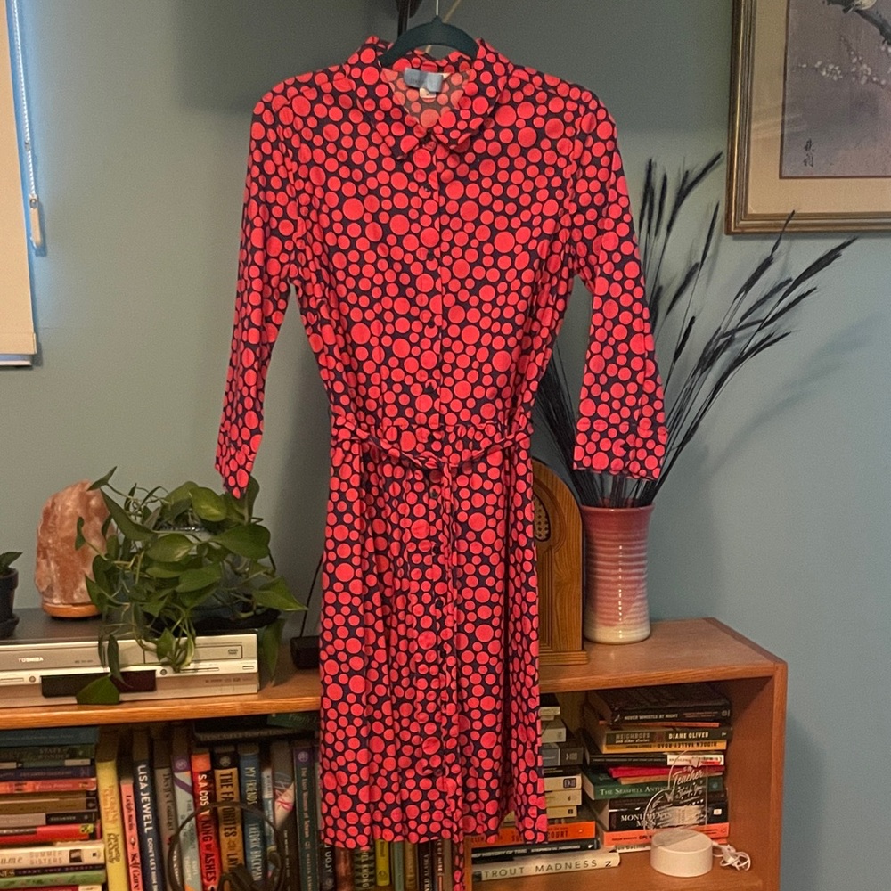 Garnet Hill classic cotton dress